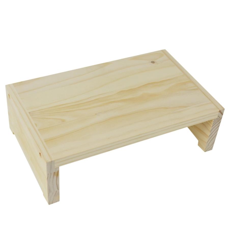 ◇コーナン オリジナル 木製リトルスタンドR サイズ：幅32.5X奥行20X