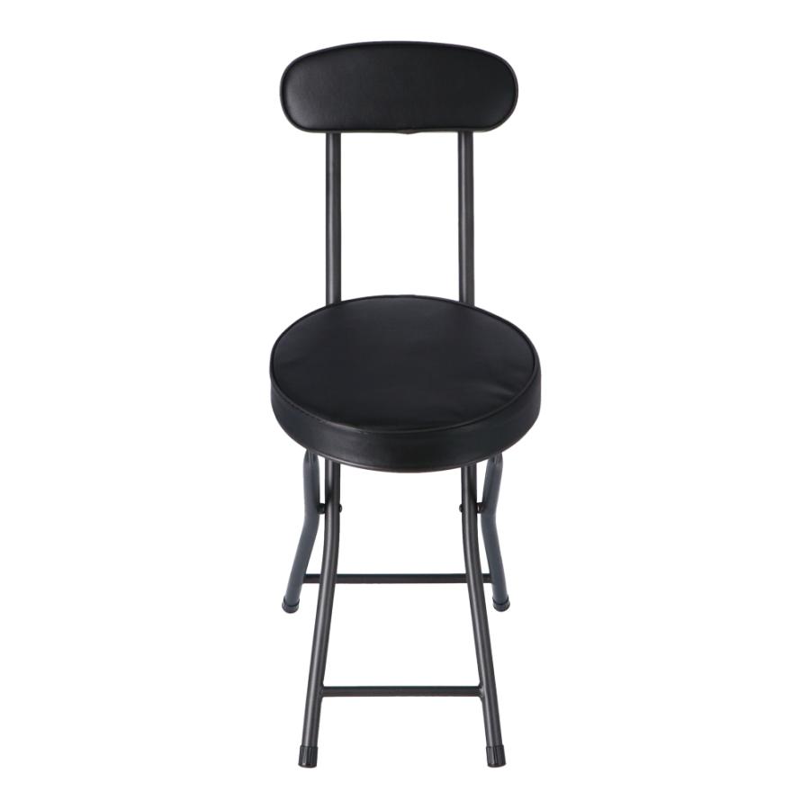 コーナン オリジナル LIFELEX 背付折りたたみチェア PU セメレイ