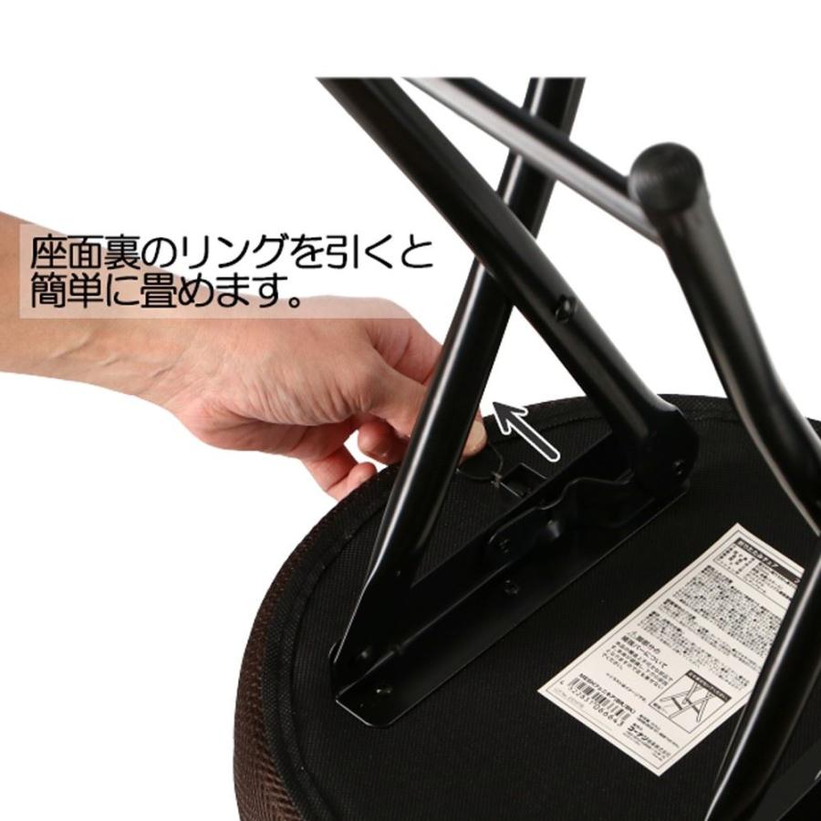 コーナンオリジナル LIFELEX 折りたたみチェア MESHフェニキア