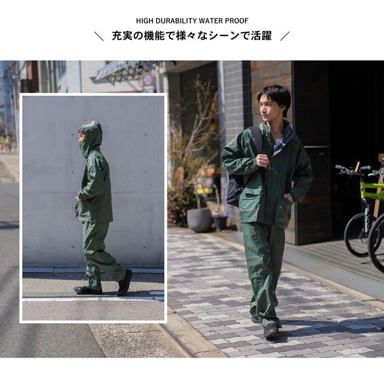 ◇コーナン オリジナル PVCレインスーツ KN−003 LL O／D