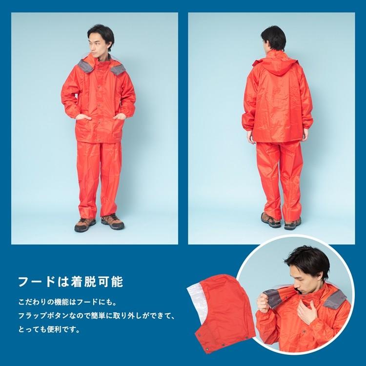 ◇コーナン オリジナル PVCレインスーツ KN−003 M OR