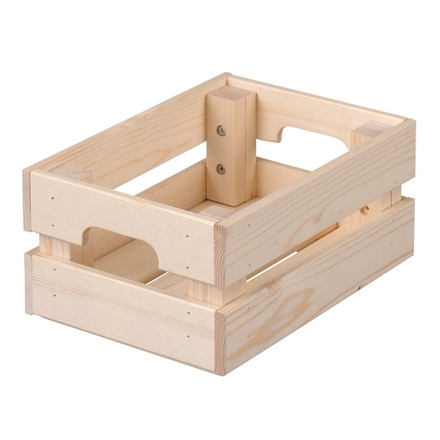 コーナンオリジナル LIFELEX 組立て式木製BOX 約26×19×12