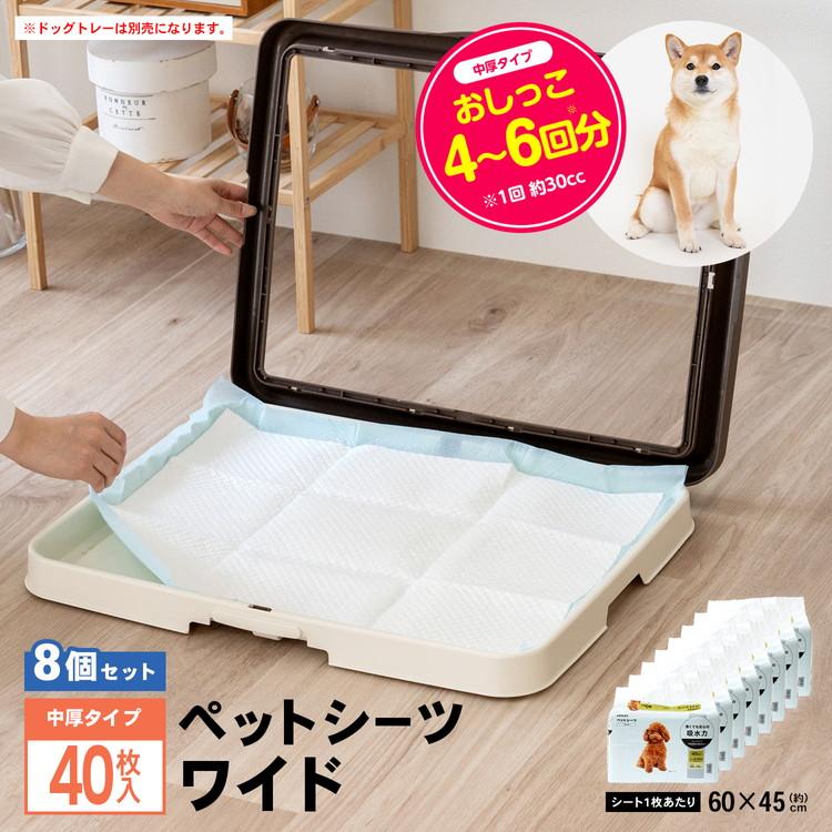 コーナン オリジナル ペットシーツ ワイド 40枚 ×8個セット : コーナン