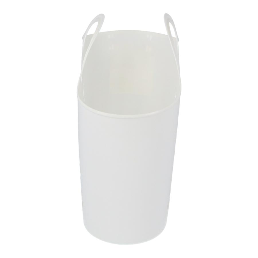 コーナン オリジナル LIFELEX スリムランドリー バスケット ホワイト   約幅４１０×奥行２１５×高さ４２０ｍｍ｜kohnan-eshop｜02