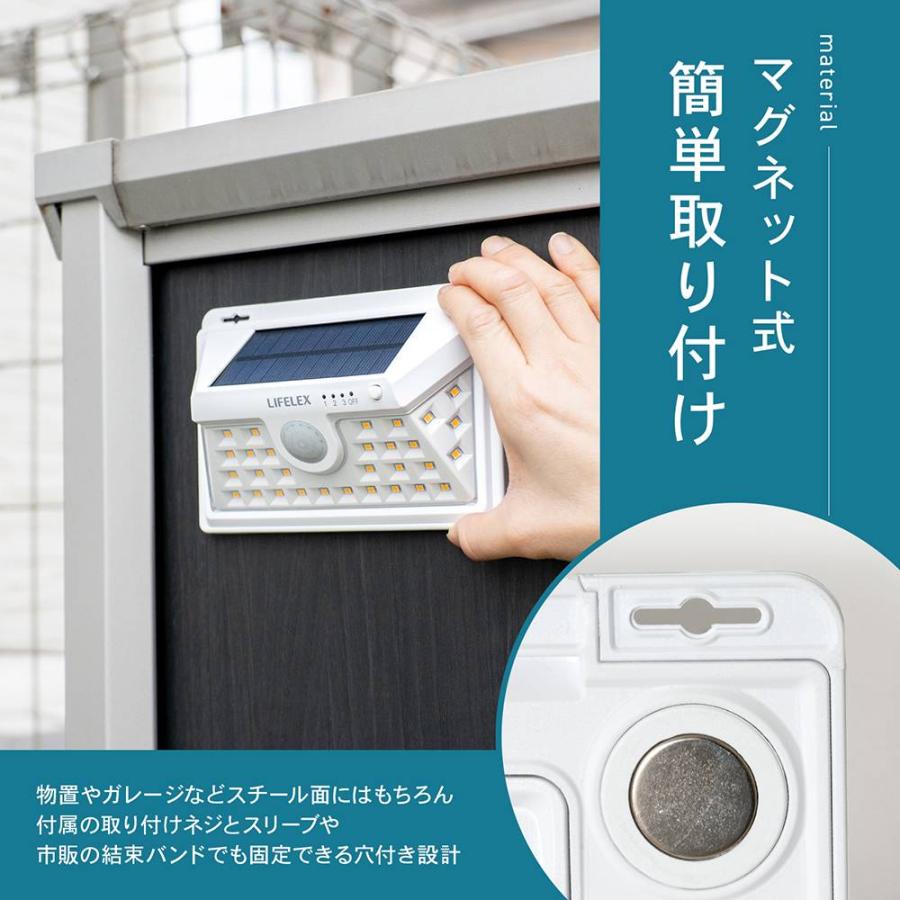 ソーラーウォール ライト ワイド 壁付けライト 屋外照明 玄関 庭