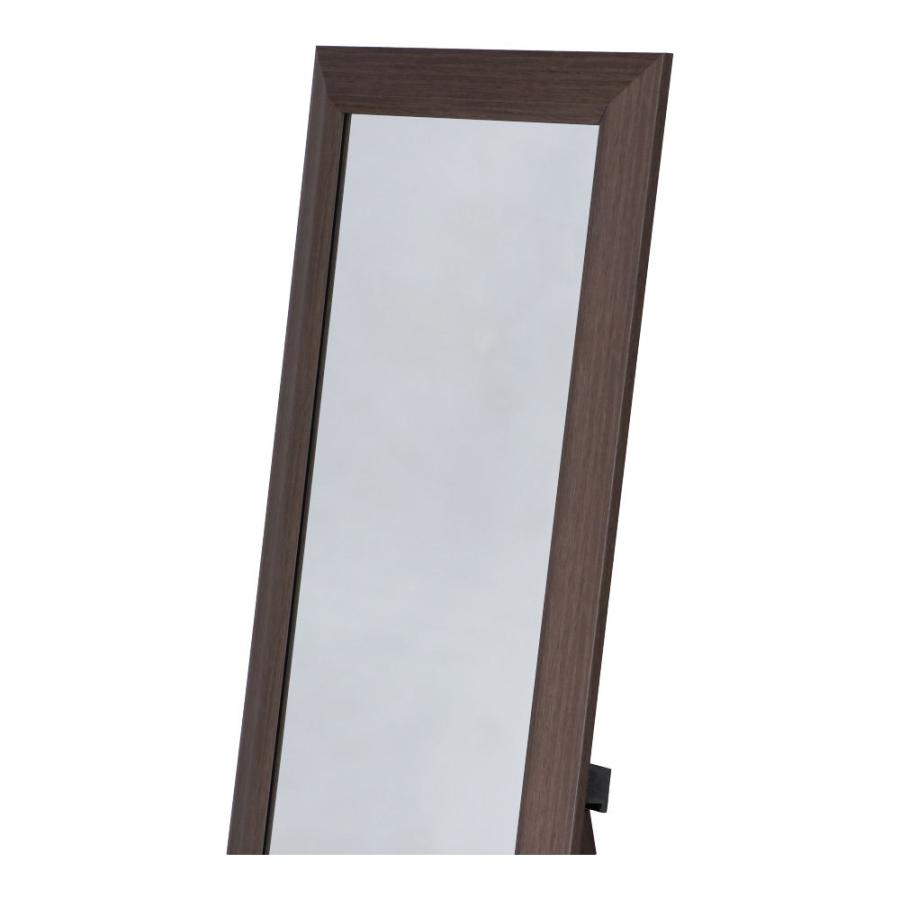 ◇コーナン オリジナル LIFELEX スタンドミラー ダークブラウン 約幅