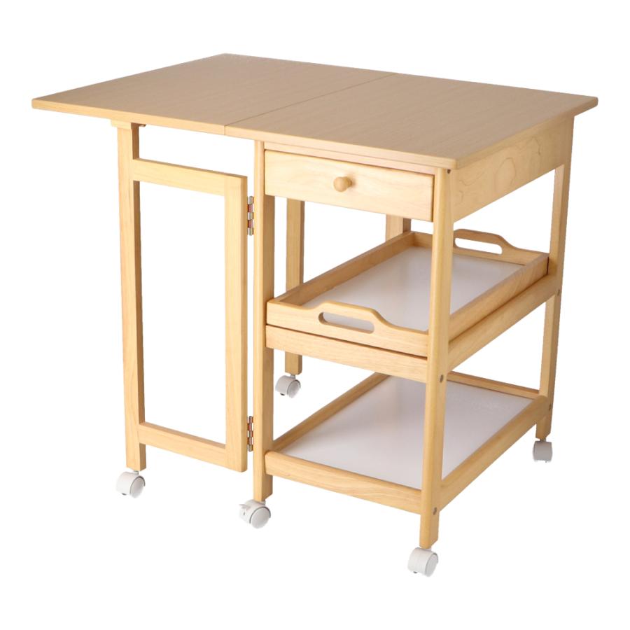 バタフライワゴン キッチンワゴン キッチンラック キッチン収納