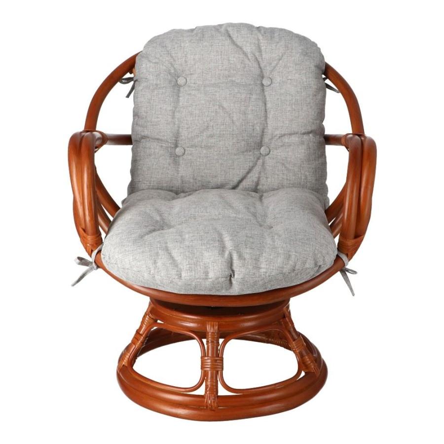 ◇ラタンチェア リラックスチェア 天然素材 リクライニングチェア 藤の