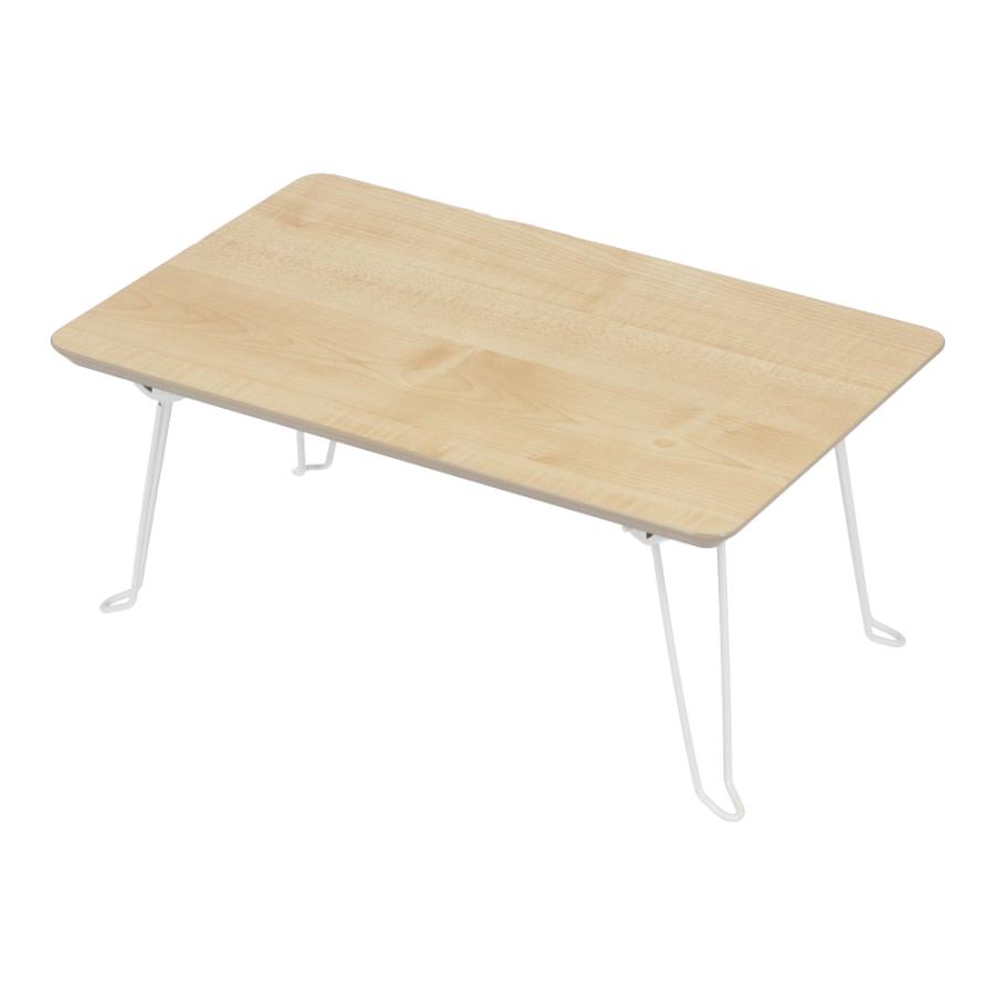 コーナン オリジナル 鏡面折畳 テーブル ナチュラル 4530 約幅45X奥行