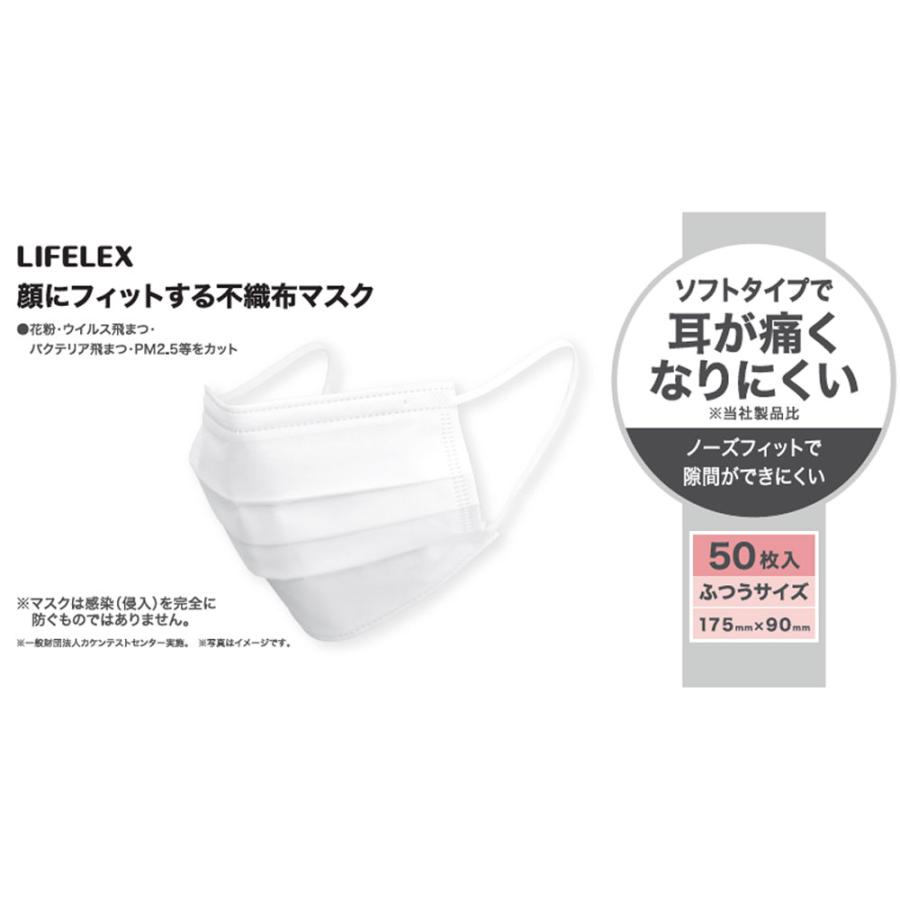 マスク 不織布マスク 箱 50枚入り 大きめ 大人用 使い捨てマスク 安い