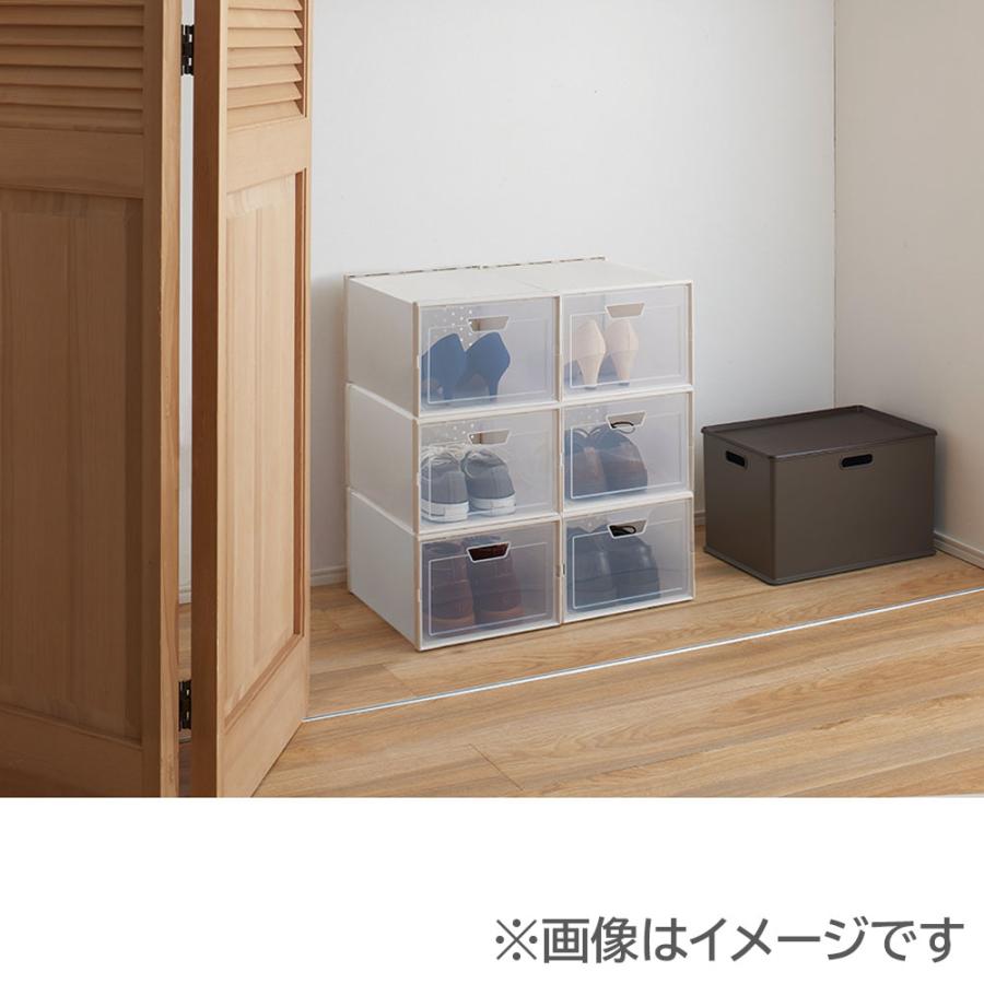 コーナンオリジナル LIFELEX スタッキングシューズボックス L