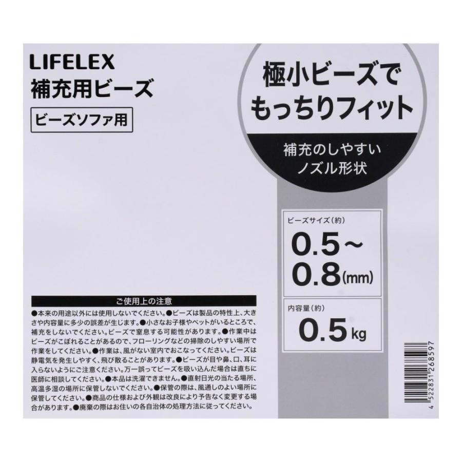 コーナンオリジナル LIFELEX 補充用ビーズ ホワイト : コーナンe