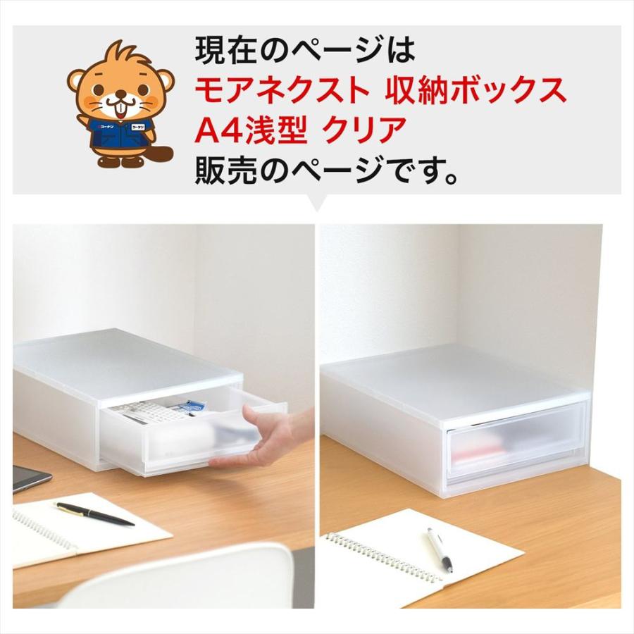 コーナンオリジナル LIFELEX モアネクスト A4浅型CL 2636-120