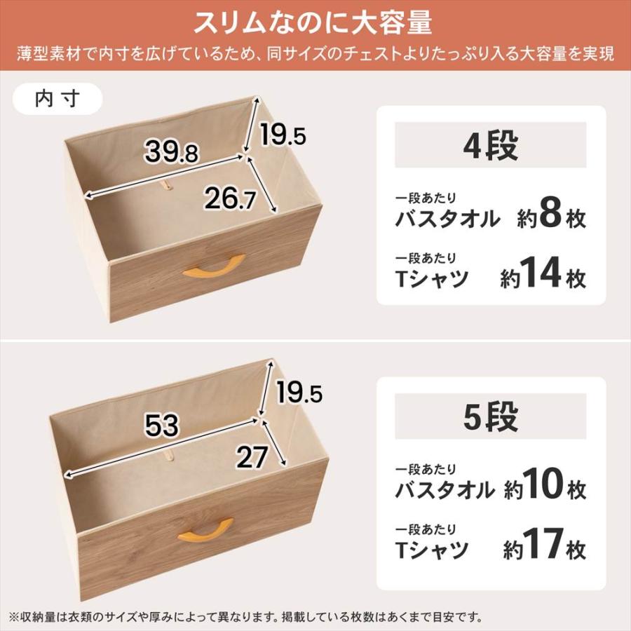 チェスト 木目調 収納チェスト 引き出し収納 中が透けない 衣装ケース