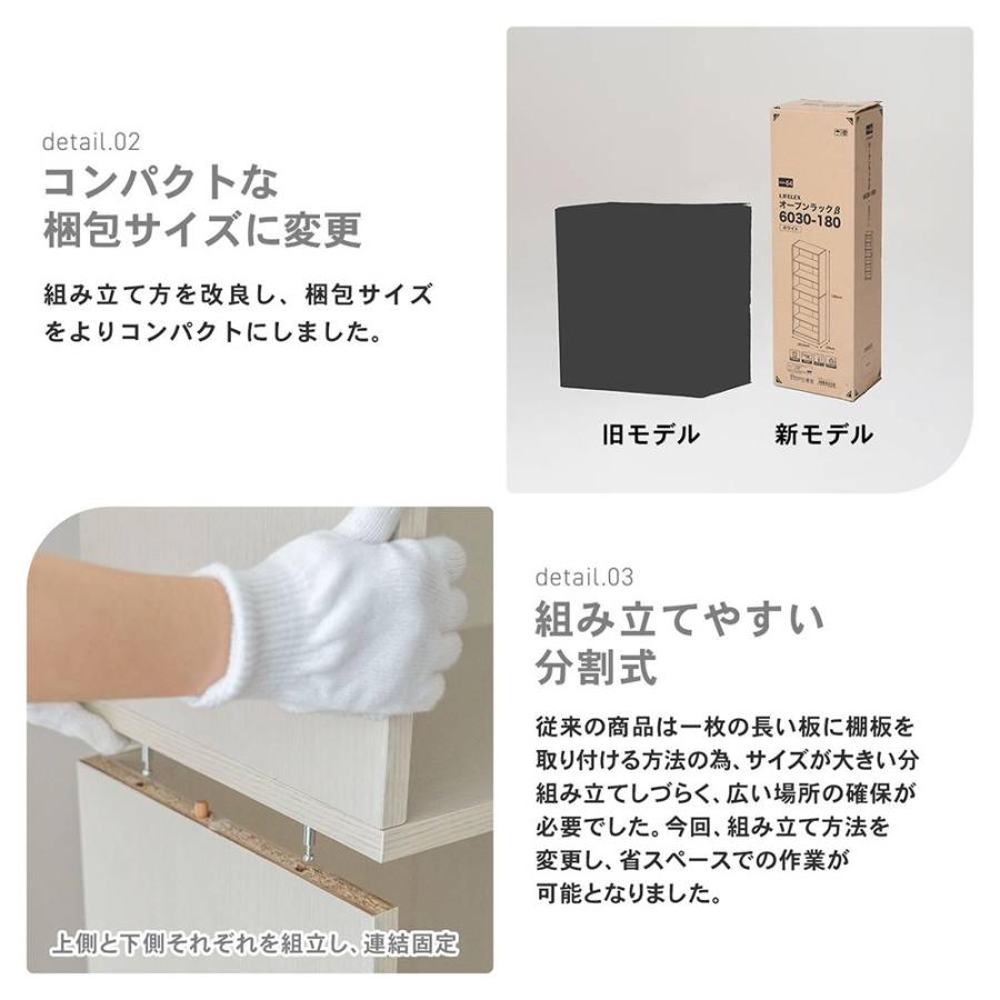 オープンラック ラック 収納ラック シェルフ ディスプレイラック 本棚