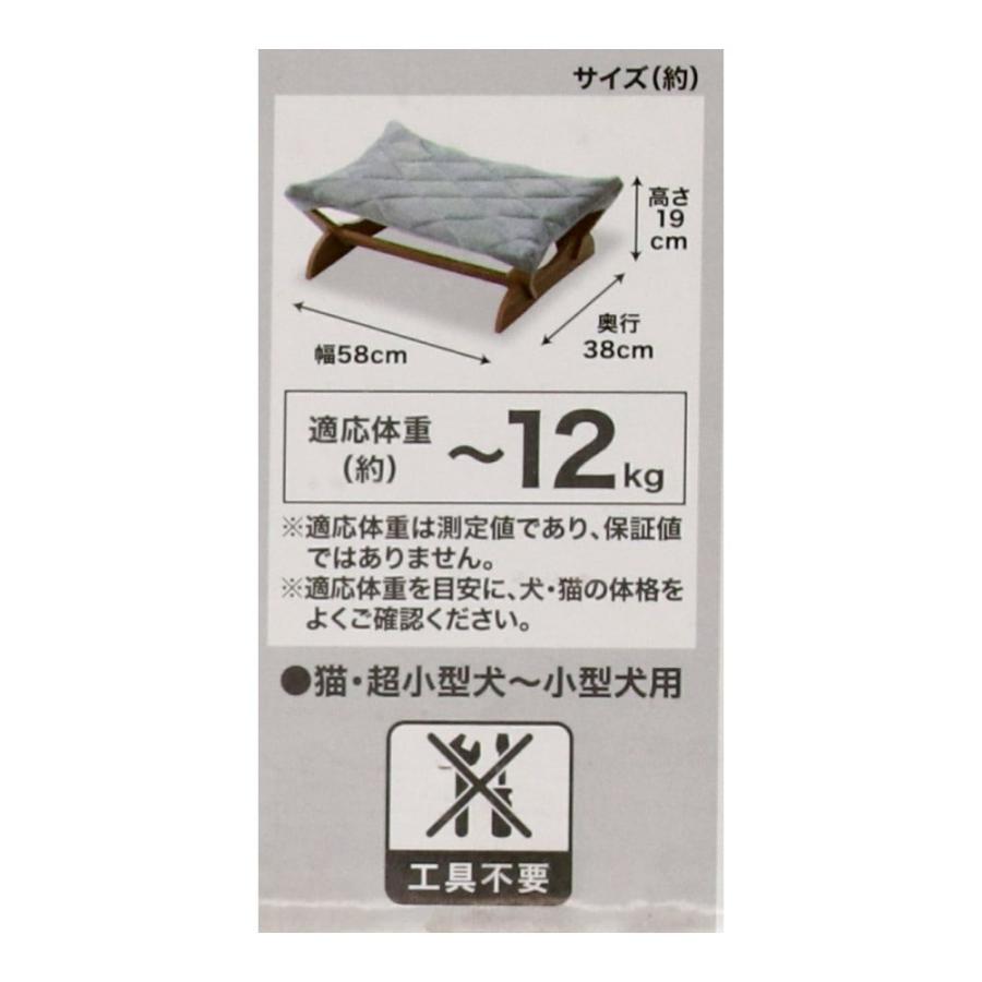 ペットベッド 犬 猫用 ベッド ハンモック M 小型犬 クッション