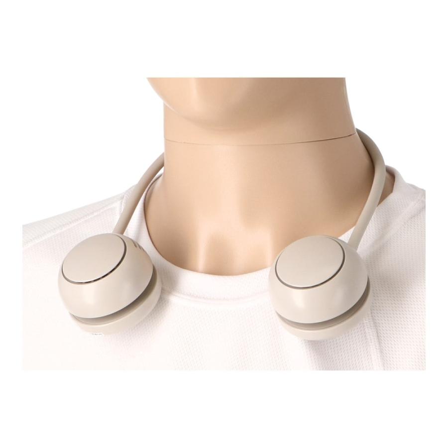 コーナンオリジナル PortTech くるっと巻けるネックファン F2305