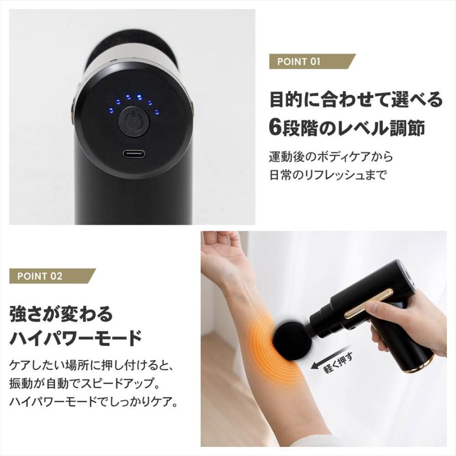 コーナンオリジナル PortTech USB充電 電動プッシュガン BLK