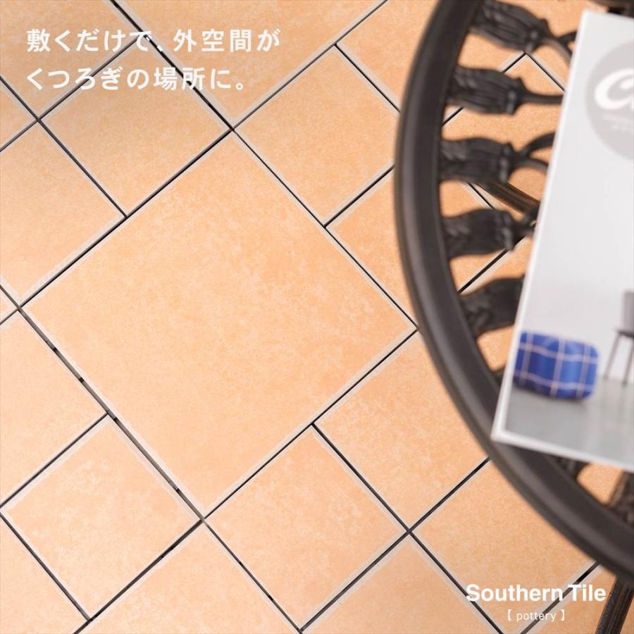 ジョイントタイル 磁器製 4分割タイプx10枚セット 耐久耐水 タイル
