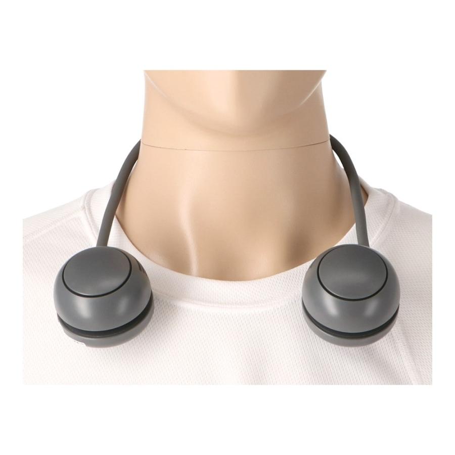 ホワイト ネックファン 6個セット PortTech くるっと巻けるネックファン F2305－WH