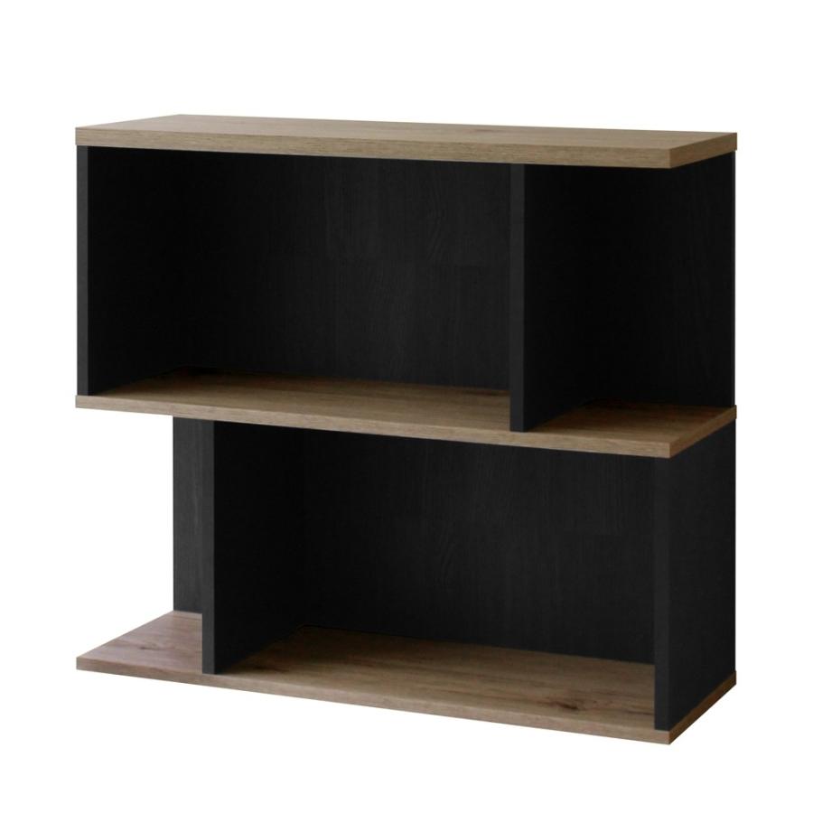 シンプル フリーラック 2段 幅80 高さ71 ブラック ブラウン 多目的 棚 収納 本棚 コミックラック フリーボックス ラック コーナン コーナンeショップpaypayモール店 通販 Paypayモール