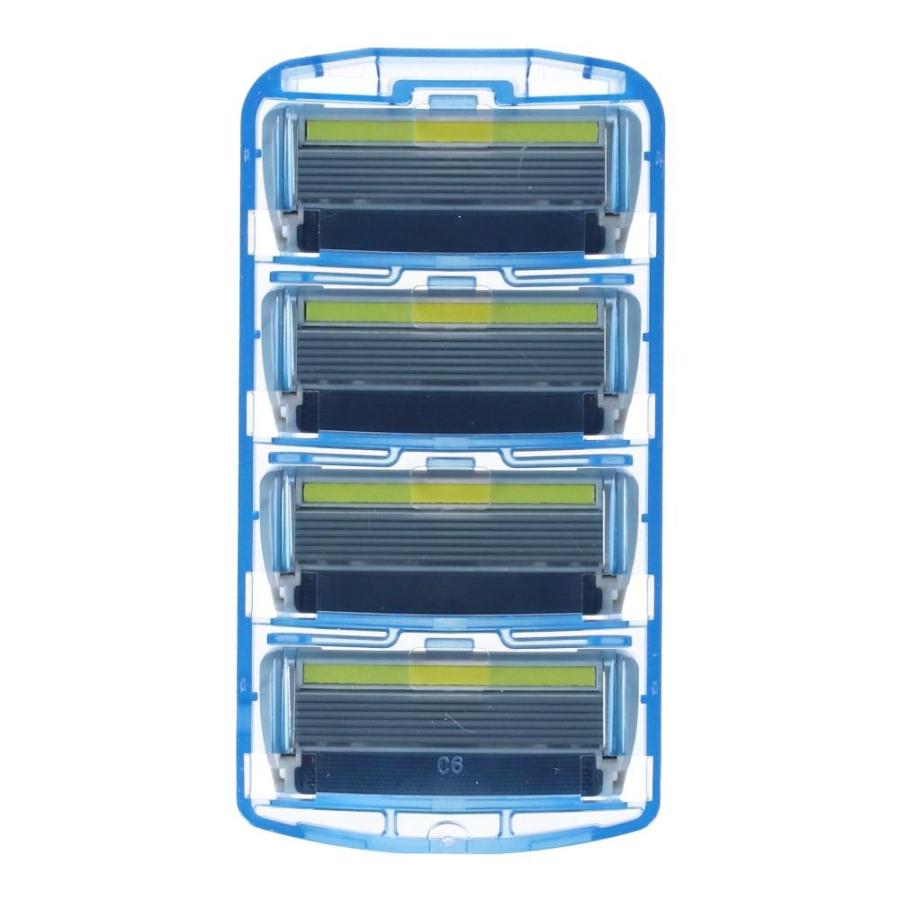 トリマーセット一式／替刃未使用あり・専用ボックス鍵2本付き／動作確認済み LIFELEX×DORCO トリマー付き6枚刃替刃式カミソリ本体＋替刃12個付