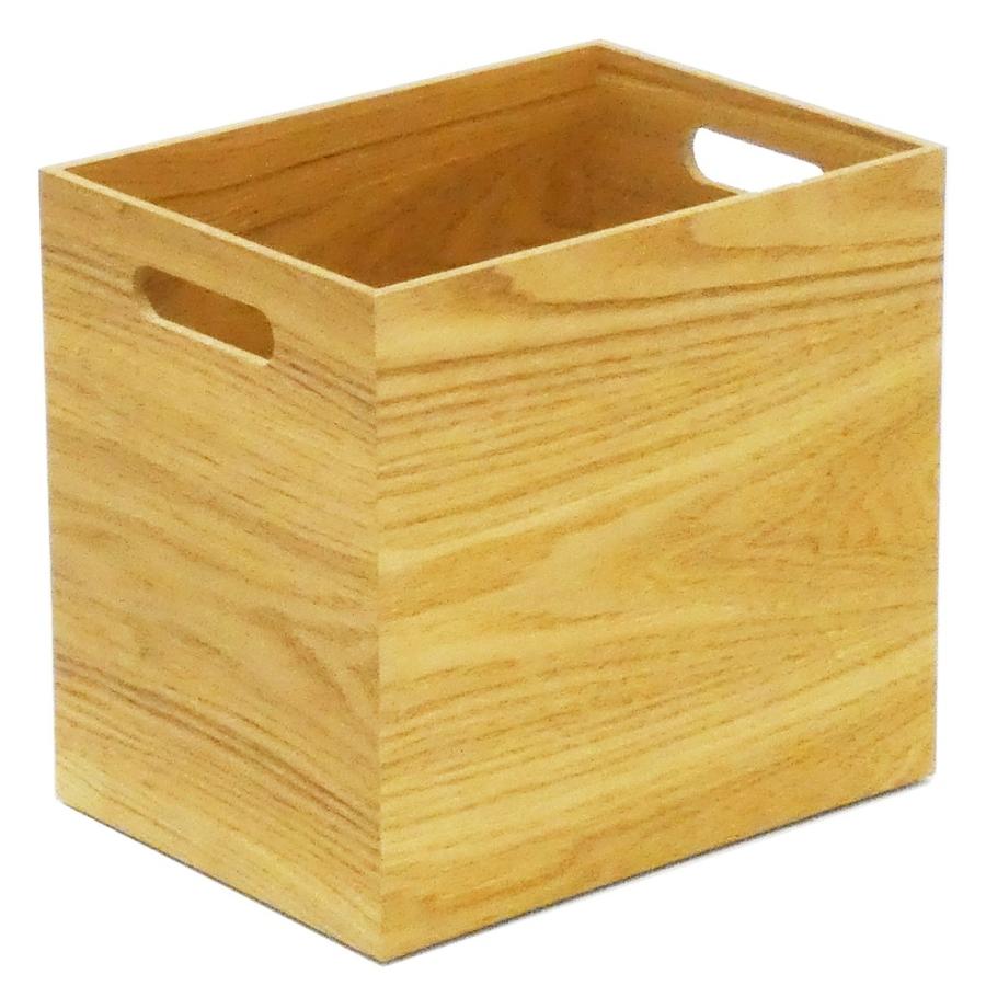 コーナン オリジナル 突板ボックス 縦ハーフ タモNA : コーナンe