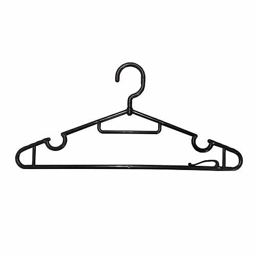 コーナン オリジナル 首振りハンガー 10本 ブラック GP21