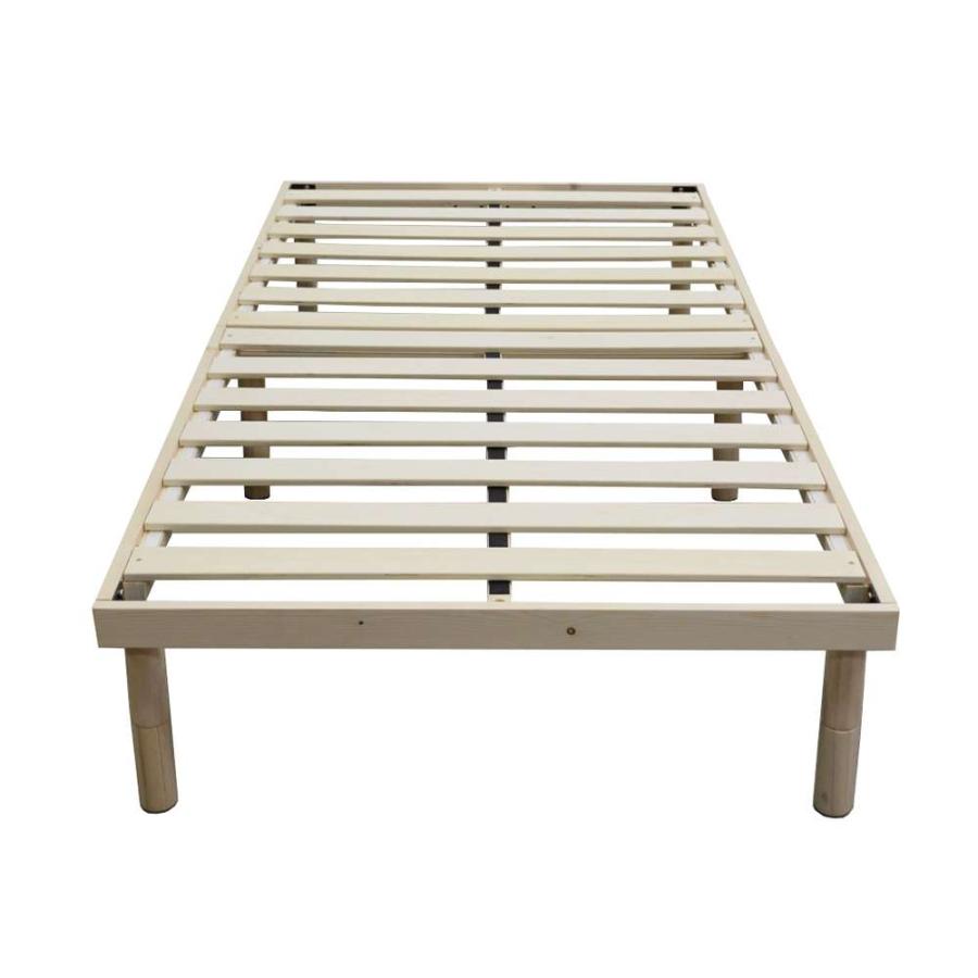 年末年始セール！1/16 1:59まで ◇ベッド すのこベッド シングル 高さ