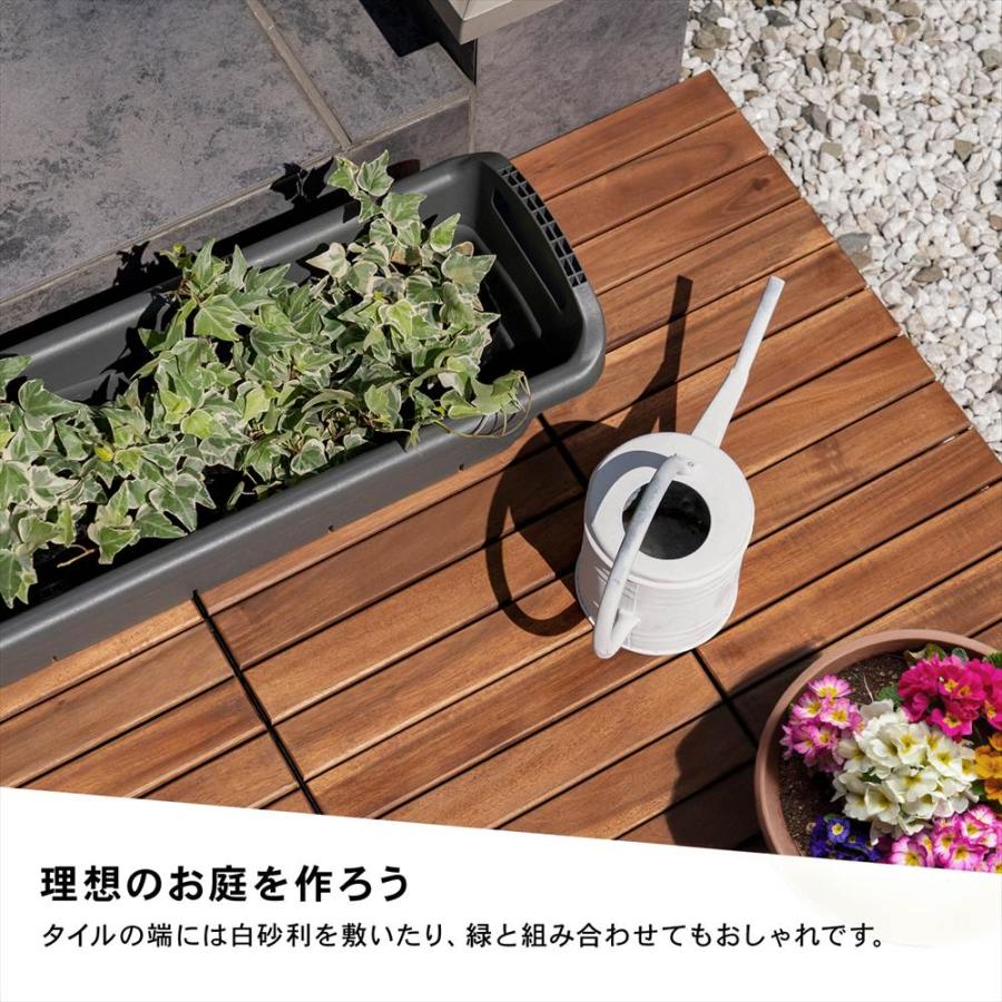 サザンタイル アカシア ウッドタイル ジョイント式 デッキパネル