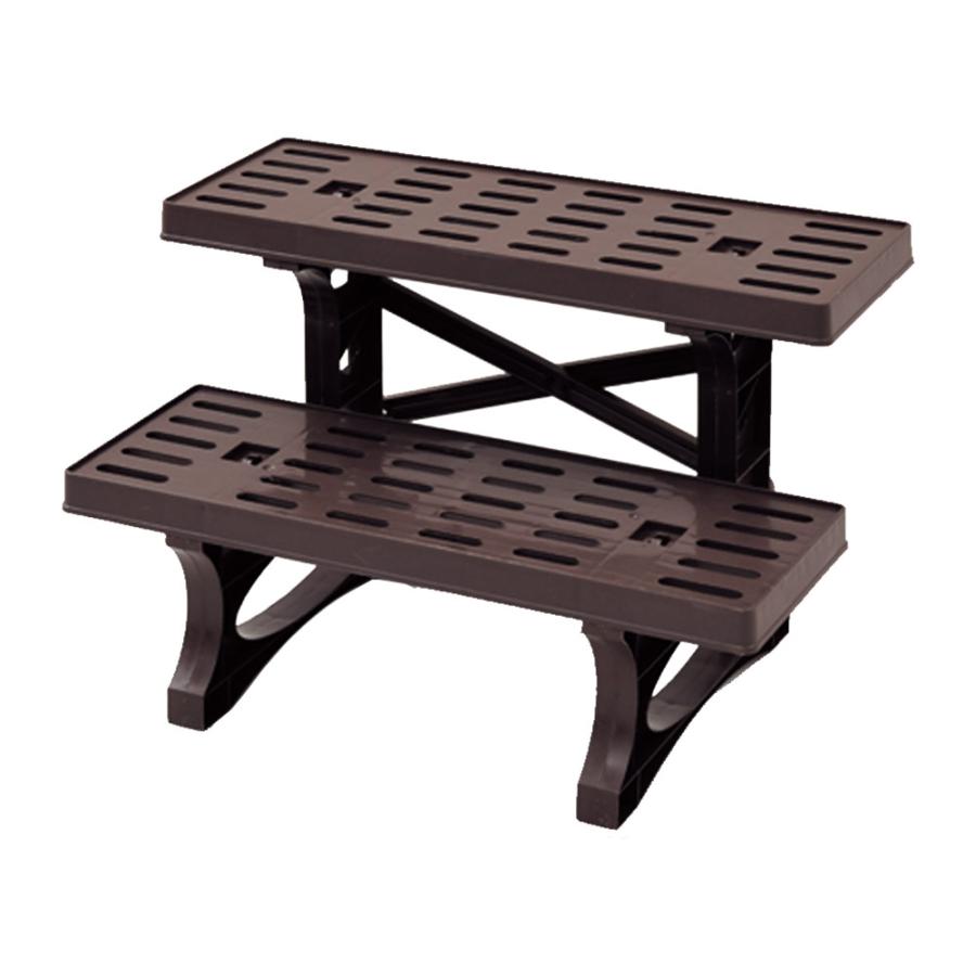 コーナン オリジナル ｐｃフラワースタンド ４５０ ２段 ブラウン コーナンeショップpaypayモール店 通販 Paypayモール