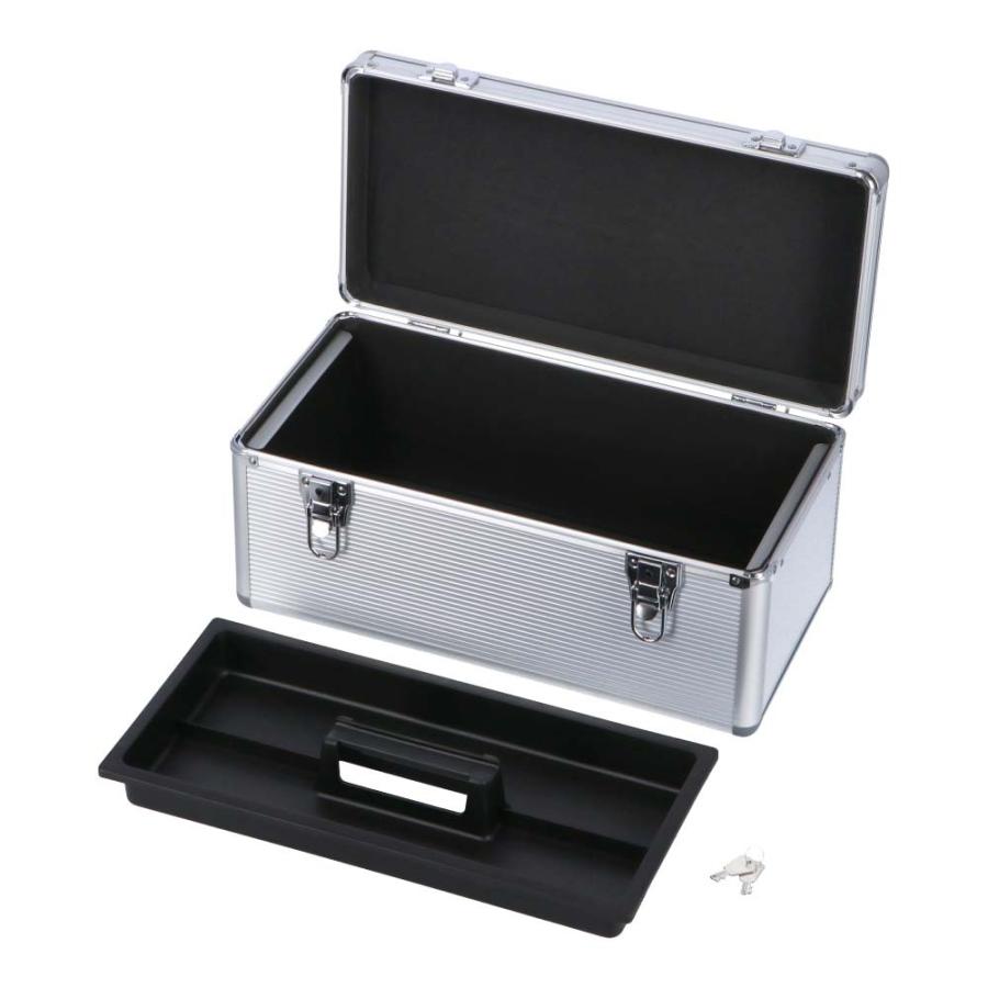 ◇コーナン オリジナル LIFELEX アルミケース1482 トレー付き