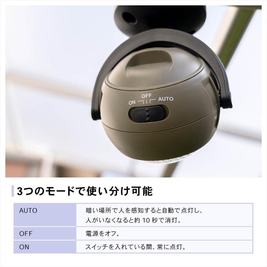 人感センサーライト センサーライト LEDライト 三脚取付タイプ カー