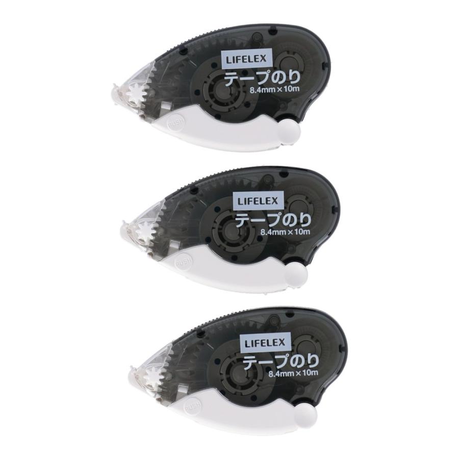 ◇コーナン オリジナル テープのり 交換タイプ 本体 3P クリア