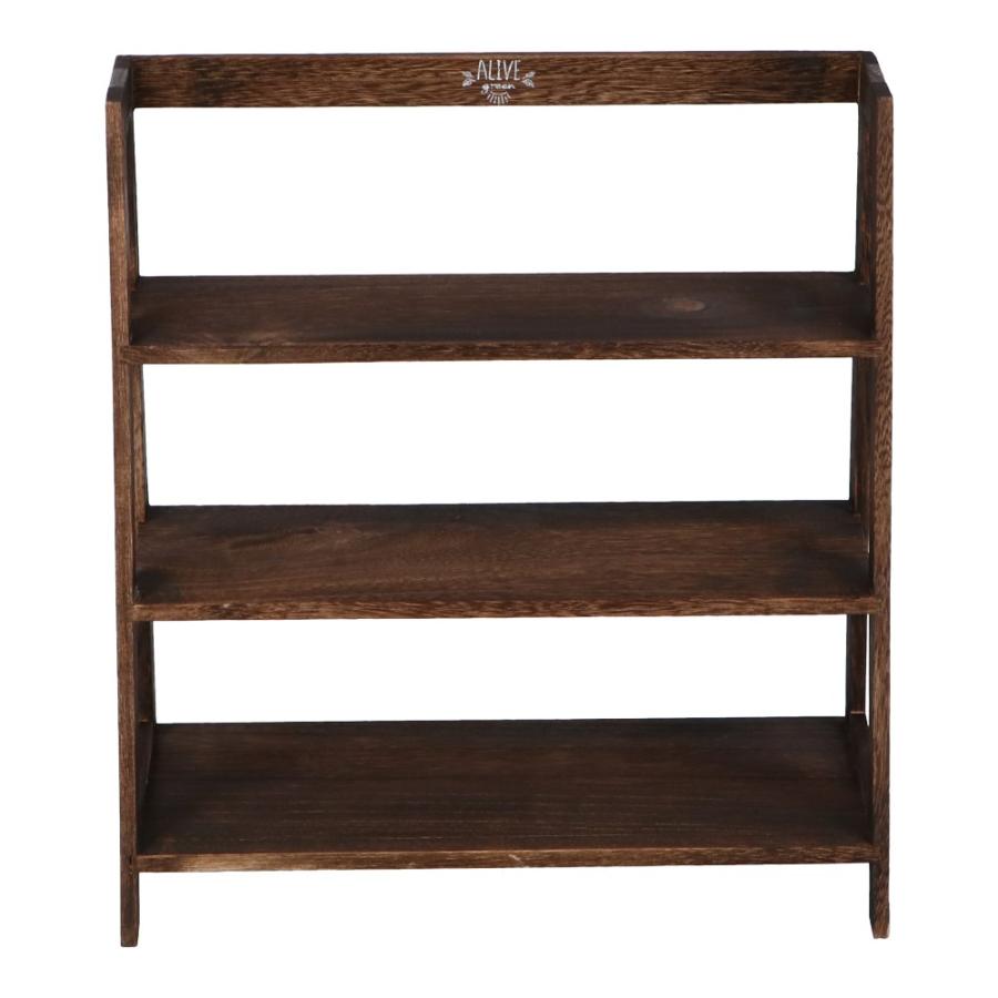 コーナン オリジナル LIFELEX 木製マルチスタンド ブラウン : コーナン