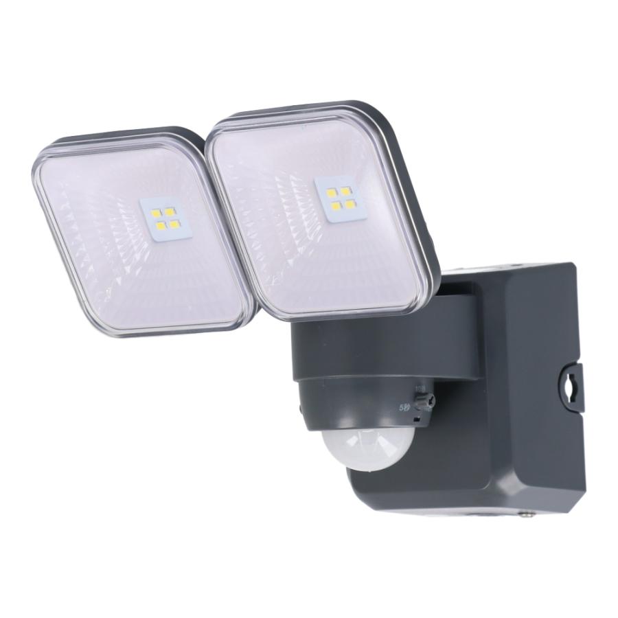 ポイント3倍 5/15-17】センサーライト 人感センサー 電池式 LED 2灯
