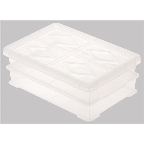 サンコー フードテナー クリア NO5（本体：2、蓋：1） : コーナン