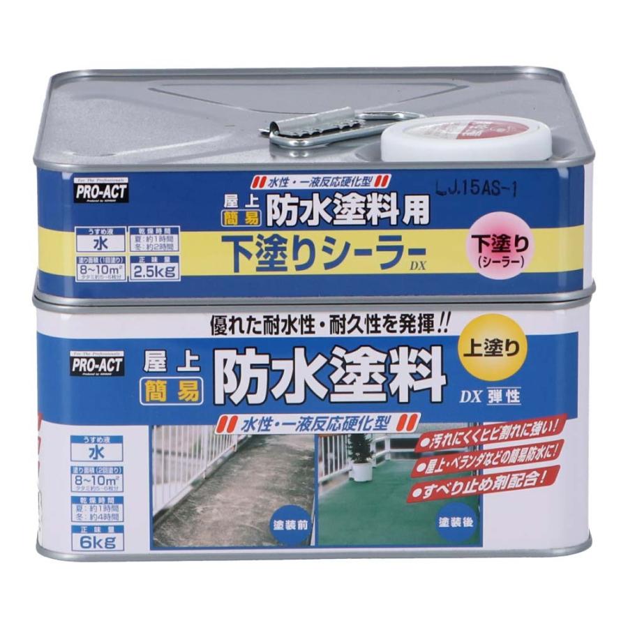 コーナン オリジナル PROACT 屋上防水塗料DXセット 8．5kg