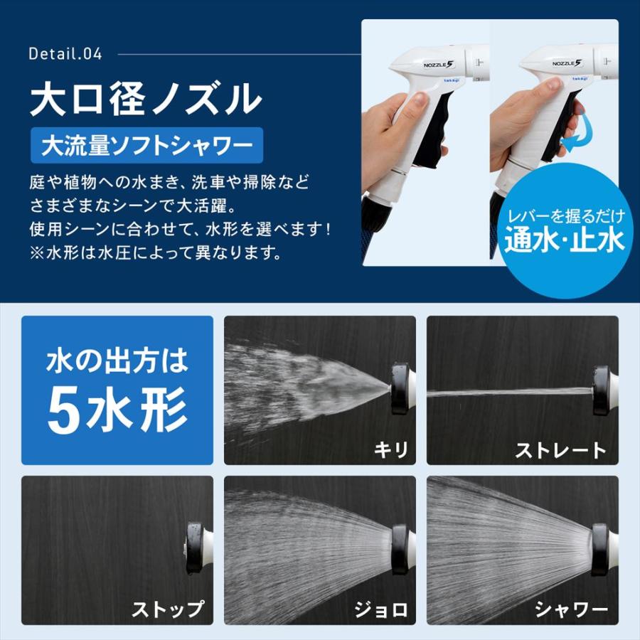 コーナンオリジナル LIFELEX × takagi(タカギ) ホース ホースリール