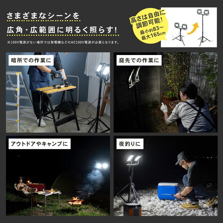 コーナン オリジナル PROACT LEDワークライト30W×2灯 WLT-030LWKN