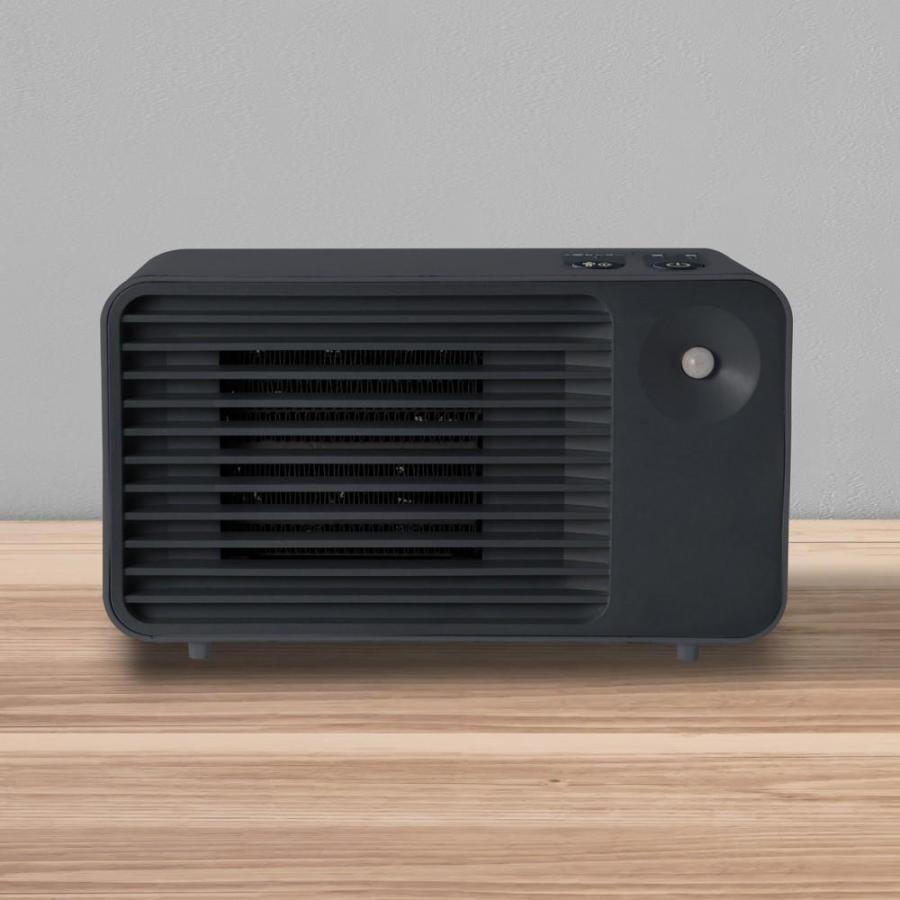 ◇人感ミニセラミックヒーター BDCP309GY ブラック : コーナンe