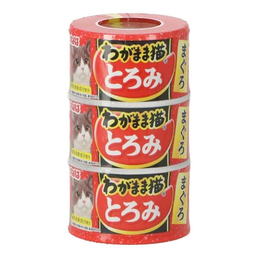 いなばペットフード いなば食品 わがまま猫 とろみ まぐろ 140g×3P