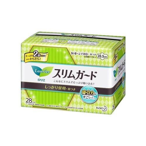 Kao（花王） ロリエスリムガード しっかり昼用 羽つき ［28コ入