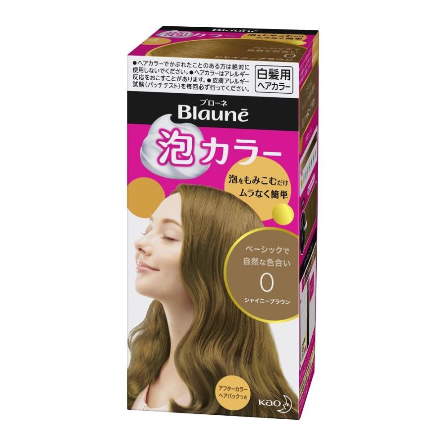 Kao（花王） ブローネ 泡カラー 0：シャイニーブラウン : コーナンe