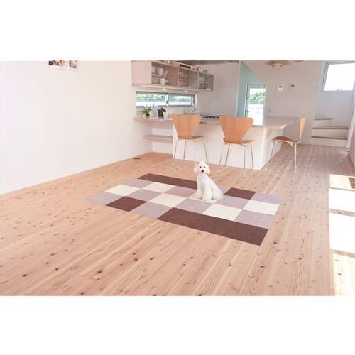 ペット用マット ぴたマットループ 吸着マット タイルマット 30×30cm 9