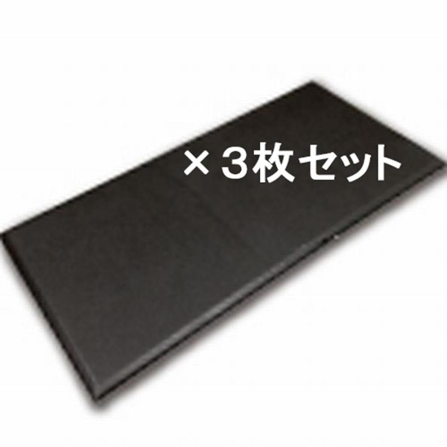 ◇八幡ねじ 疲労軽減マット 900×450 ブラック ×3枚セット