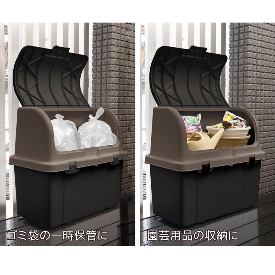 【特価商品】リッチェル(Richell) 屋外ストッカー R220 ブラック 幅 屋外ストッカー R220 | リッチェル公式ウェブショップ
