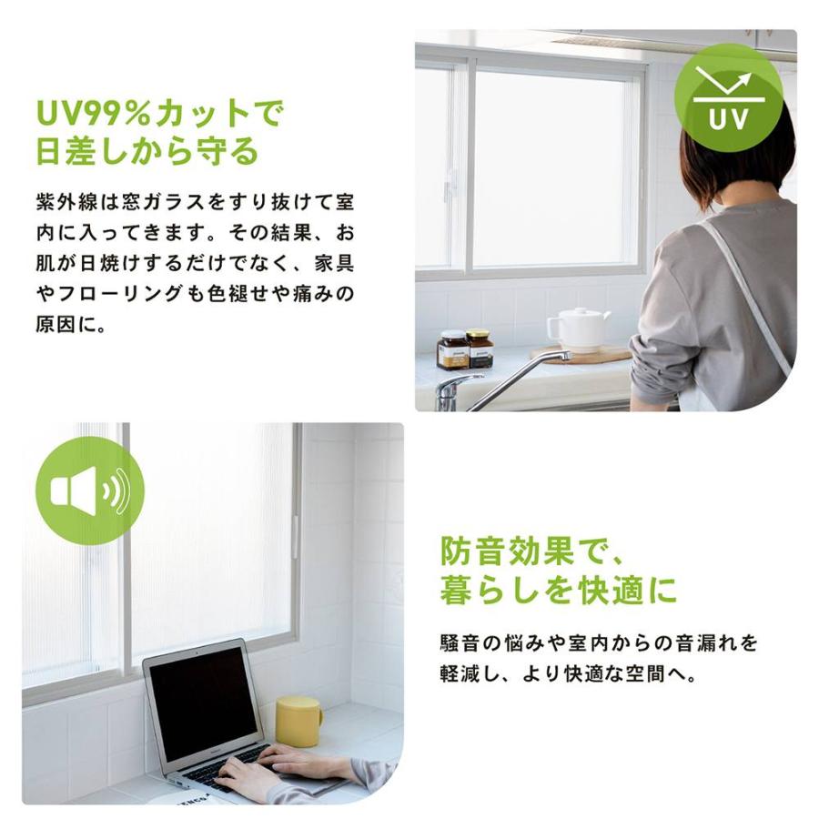 ポイント5倍 4/9(木)〜】アクリサンデー 新エコな簡易内窓キット品 M