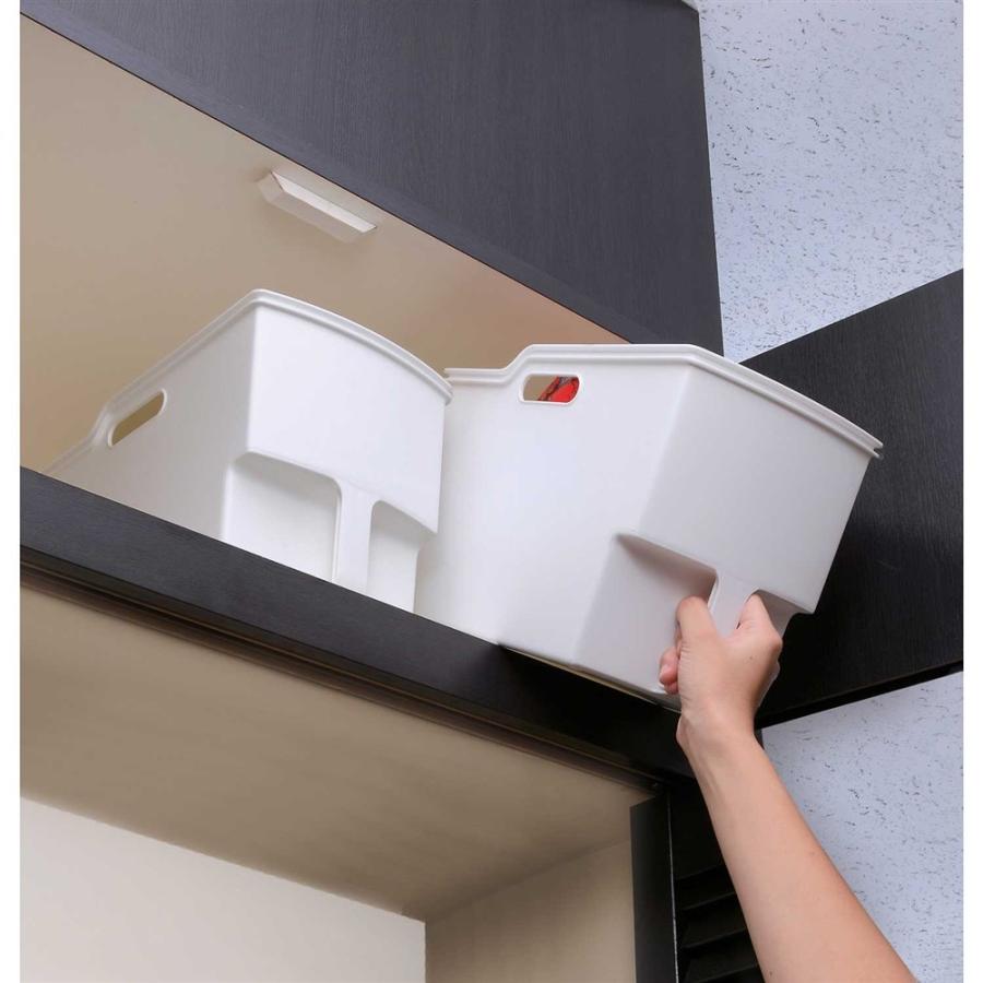 不動技研 吊り戸棚ボックススリム ホワイト : コーナンeショップ Yahoo