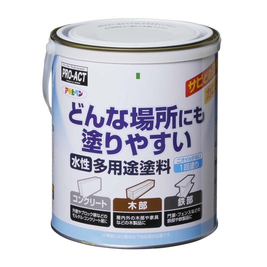 アサヒペン 水性多用途SD 1．6L アイボリー 約幅150×奥行150×高さ